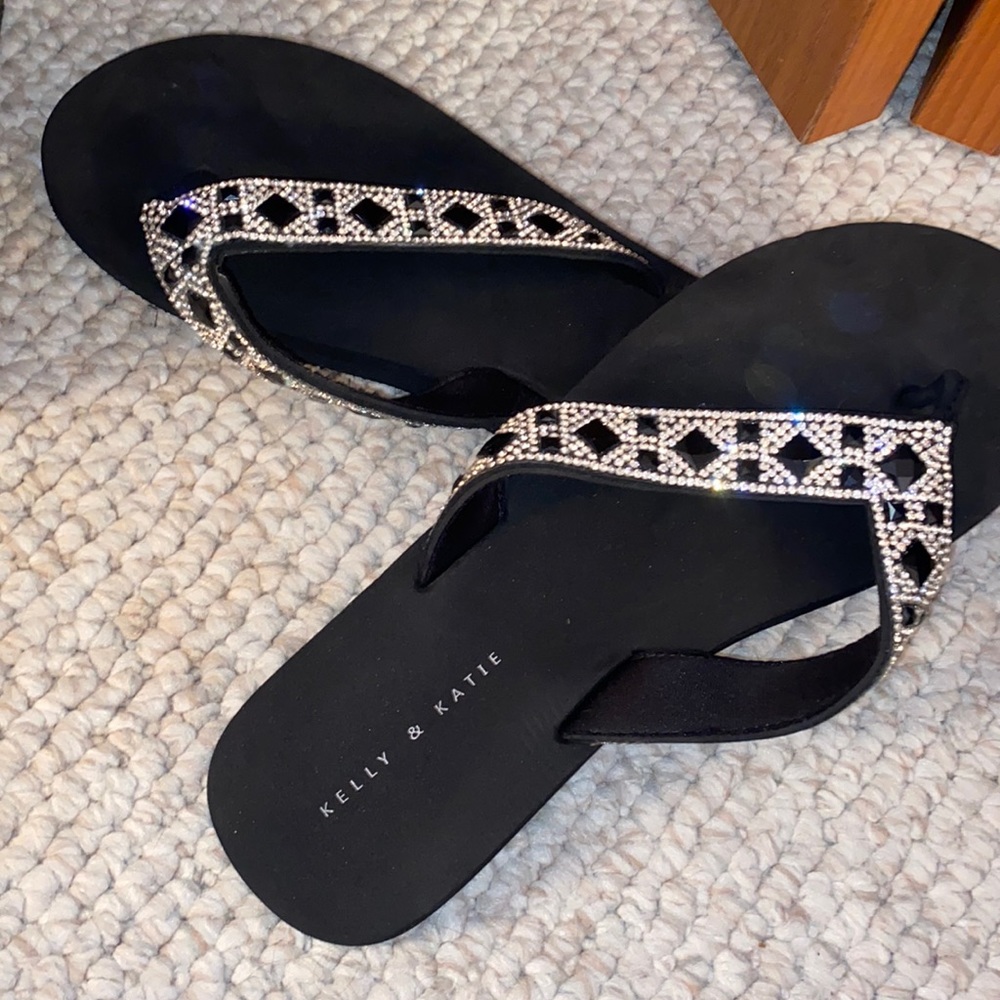 Black sandals